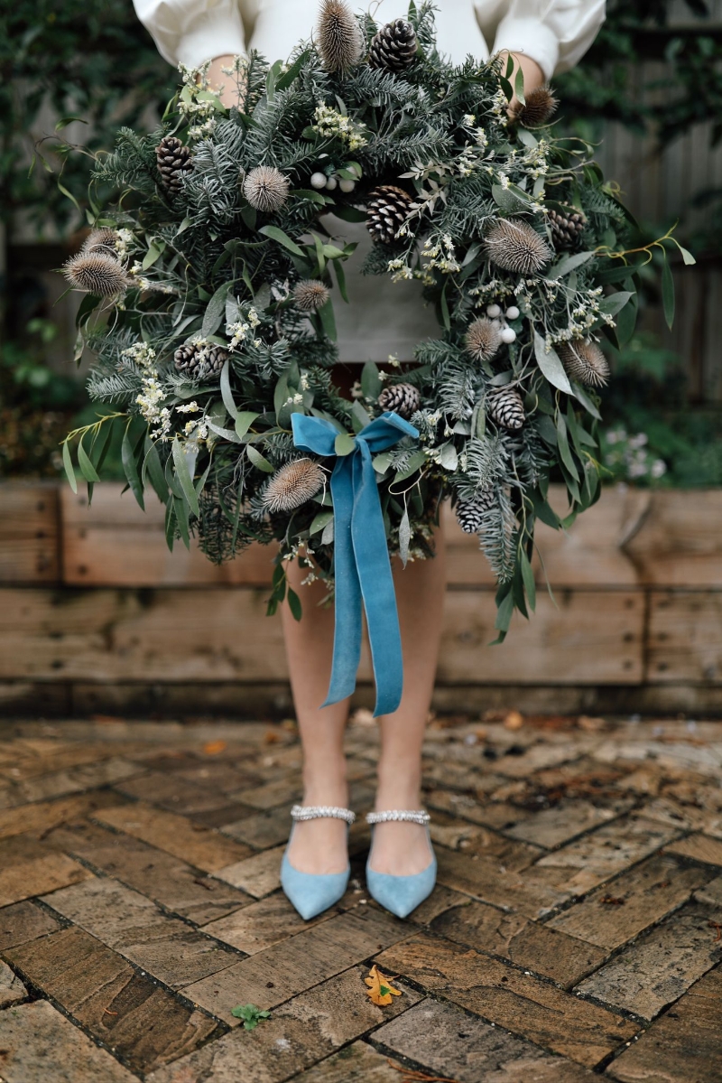 Christmas Wreath Making Workshop Thursday 3rd December Evening