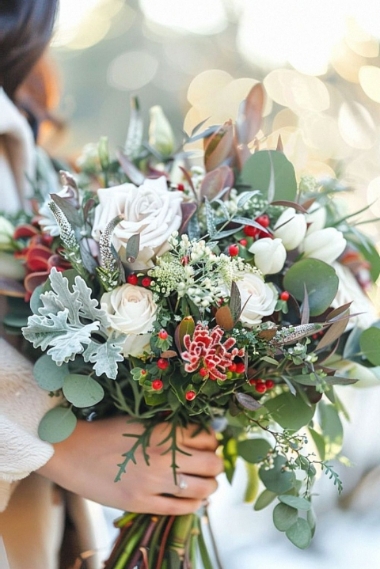 Lovelace & Green Winter Bouquet