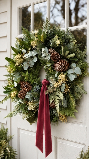 Christmas Wreath Making Workshop Thursday 3rd December Evening