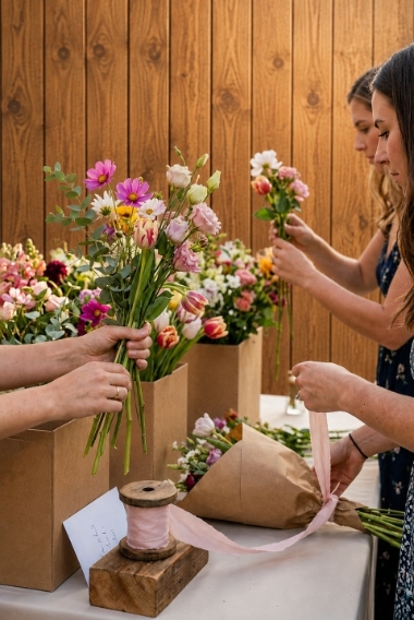 Creating A Handtied Bouquet Monday July 6th